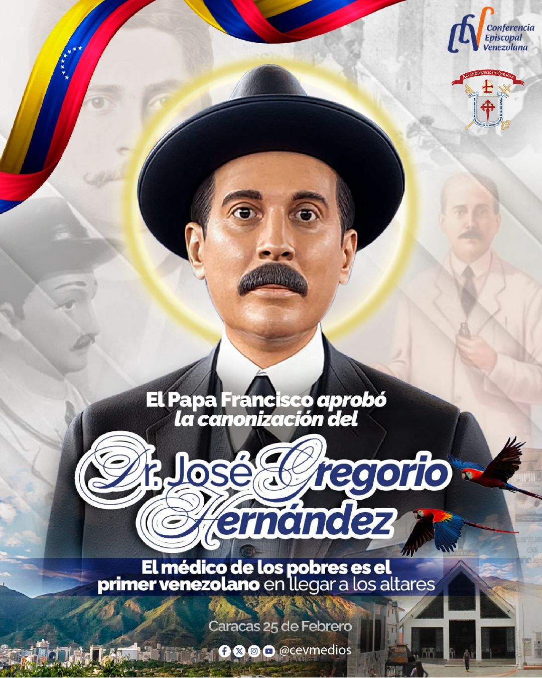 ¡José Gregorio Hernández, primer santo venezolano! – José Gregorio